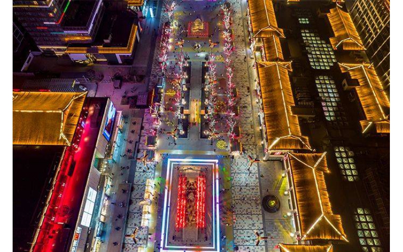 個(gè)性化商業(yè)街亮化方案究竟有多驚艷？